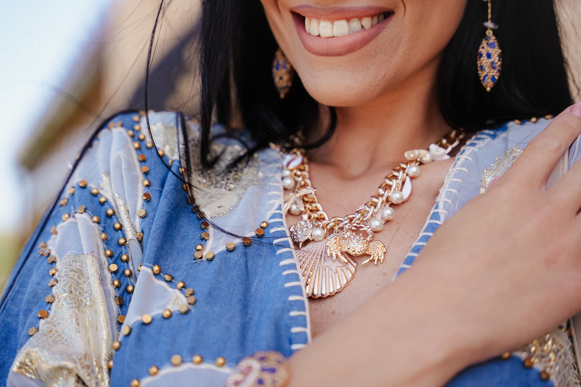 Arzella Charm Necklace