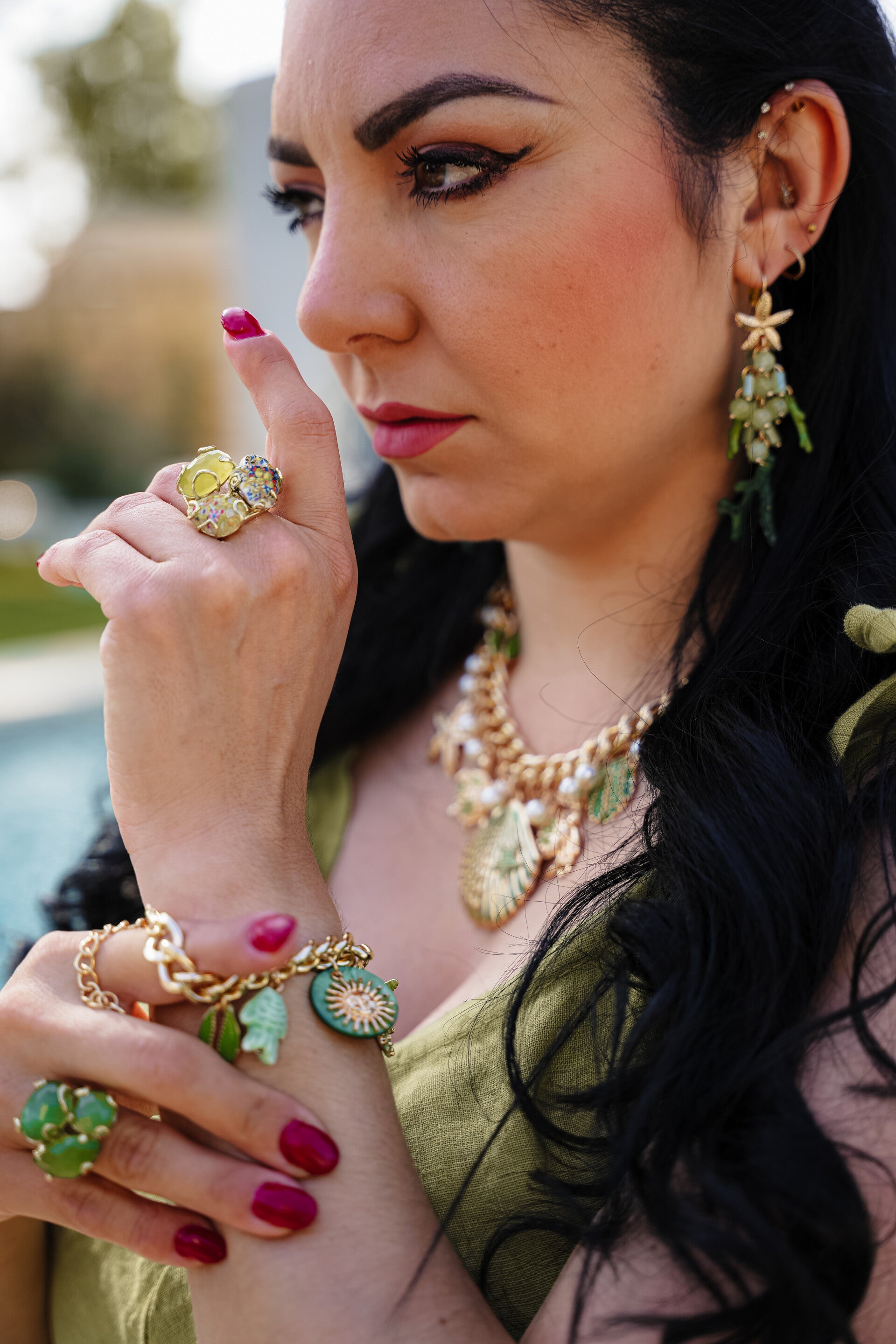 Arzella charm 4 piece set