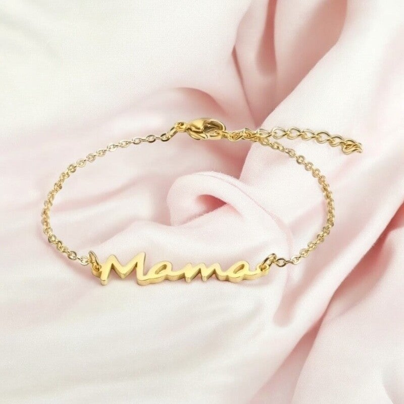 Mama 18Kt Gold plated Anklet