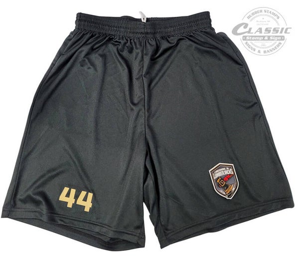 A4® 7'' Cooling Performance Short - with Jr Lumberjacks Logo & Player Number on Front
