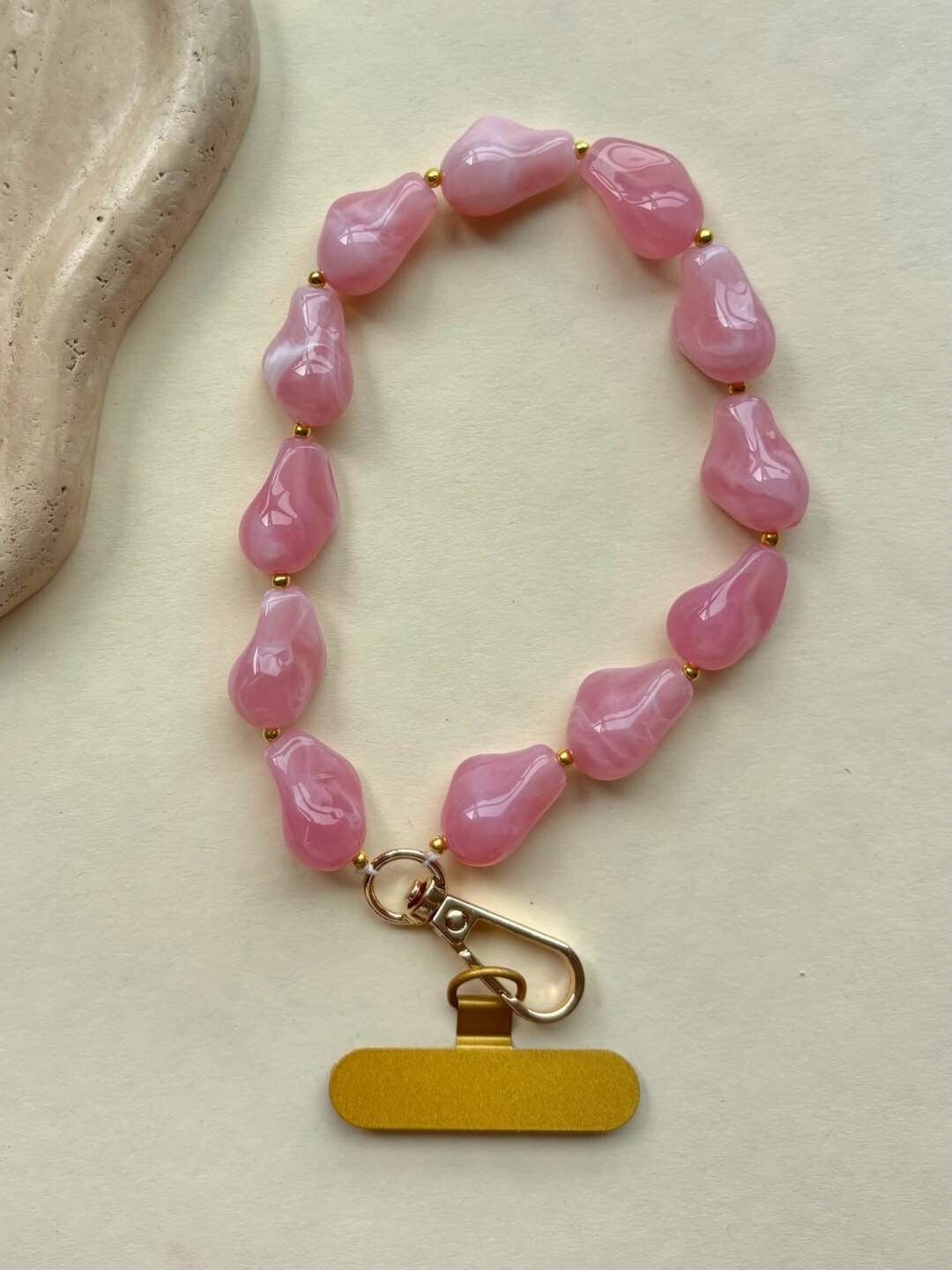 Telefoonkoord Roze