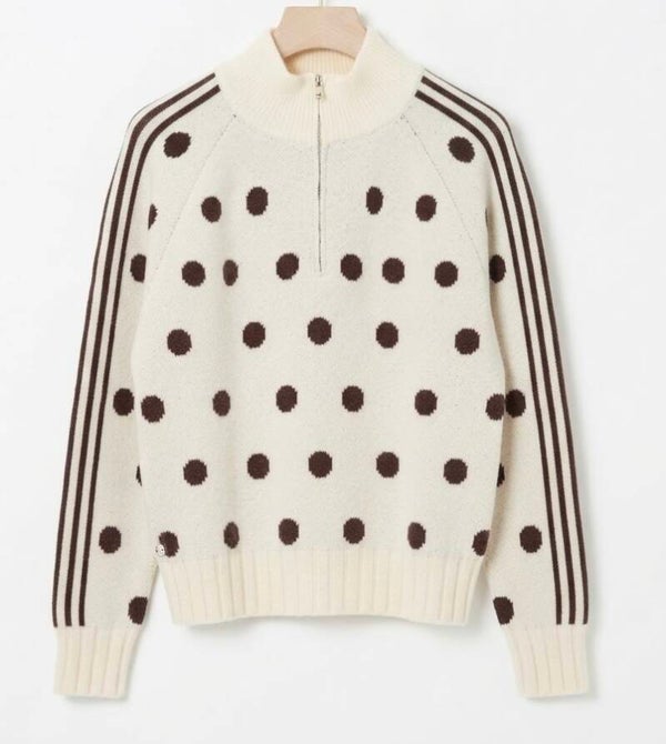 Vest Dot Ecru