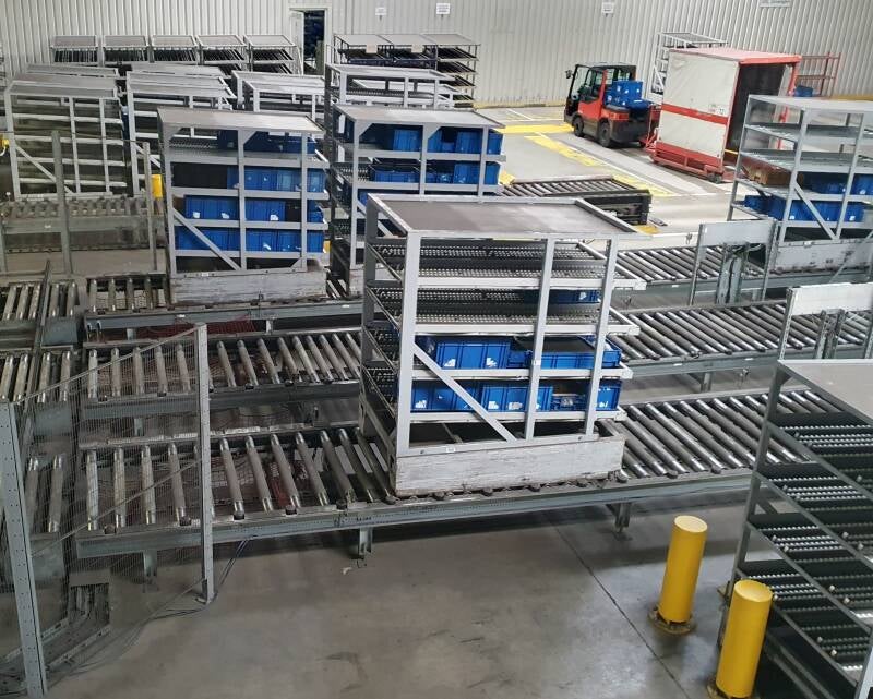 Förderband Logistik 