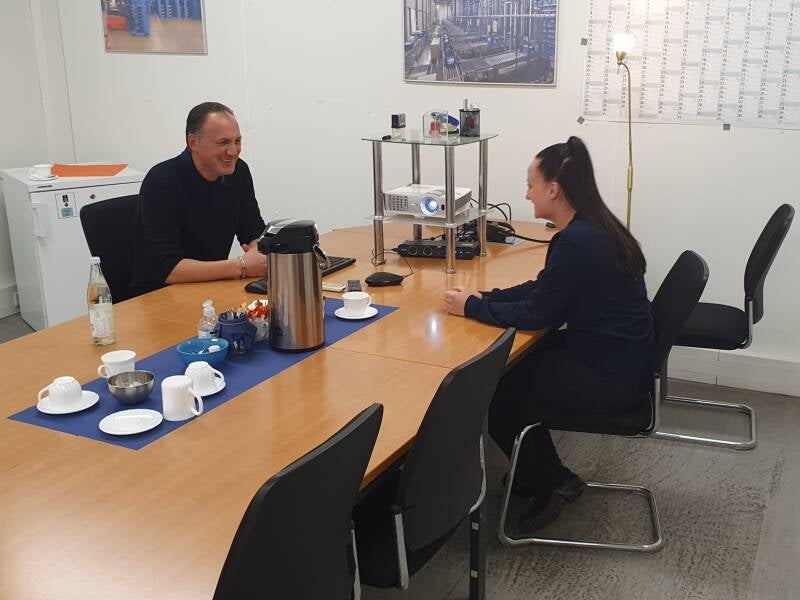 Gespräche unter Kollegen