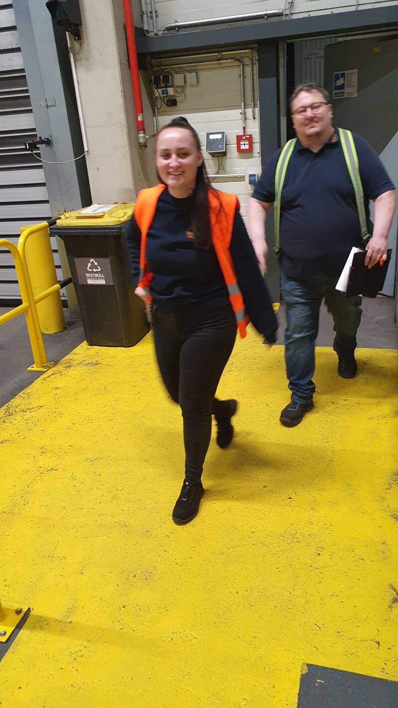 Mitarbeiter beim Audit