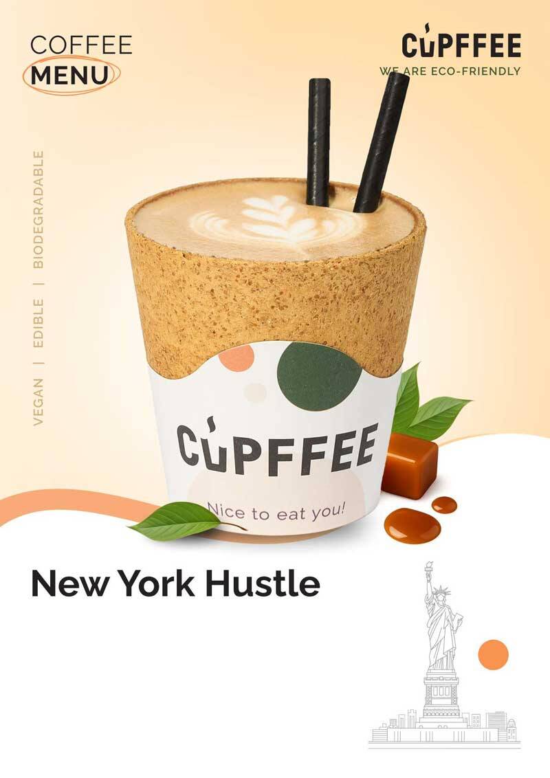 Essbare Becher New York Hustle
