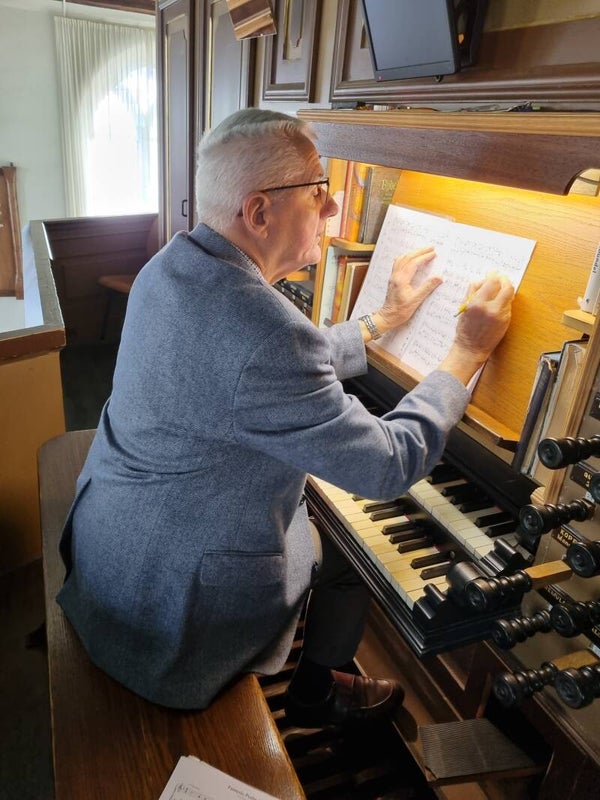 Psalmen en Gezangen voor orgel - deel 1 in klavarskribo - Jan van Westenbrugge