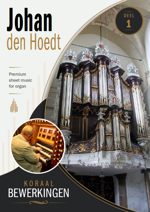 Johan den Hoedt - Koraalbewerkingen - deel 1 in klavarskribo