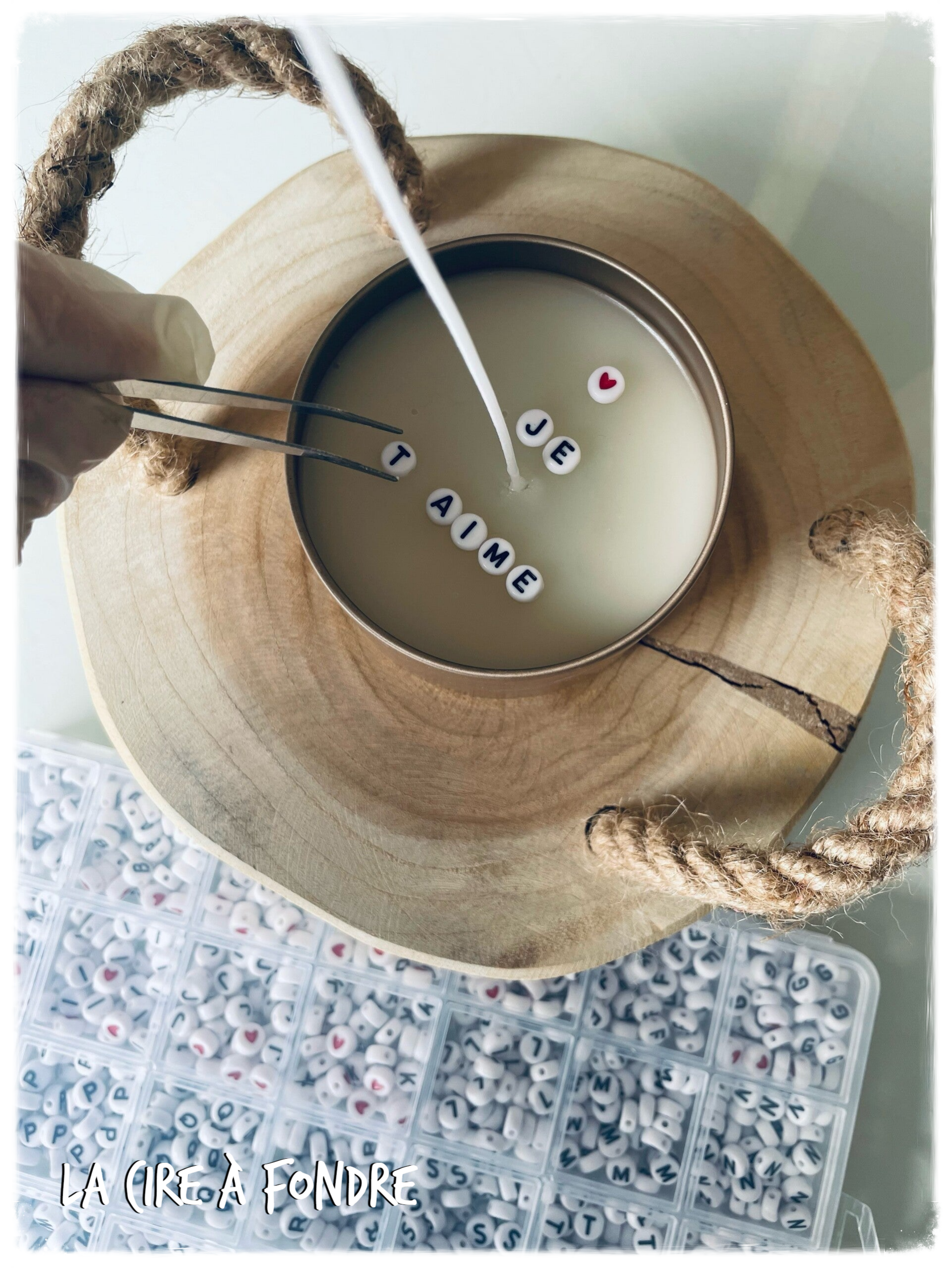 Les bougies à message