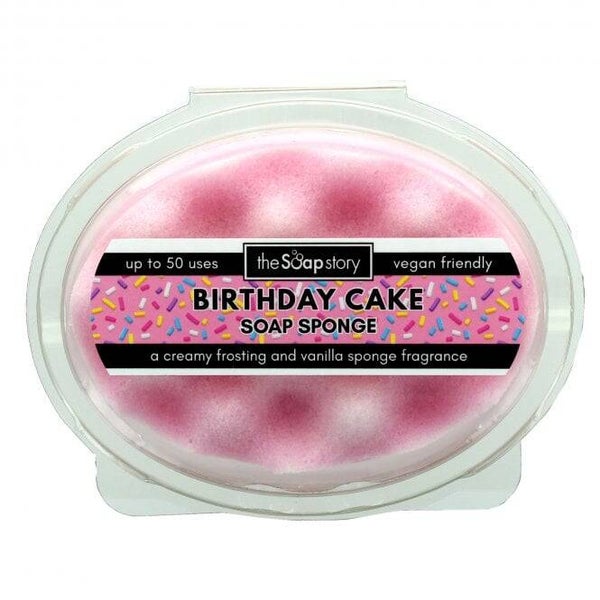 Eponge savon Gâteau d'anniversaire