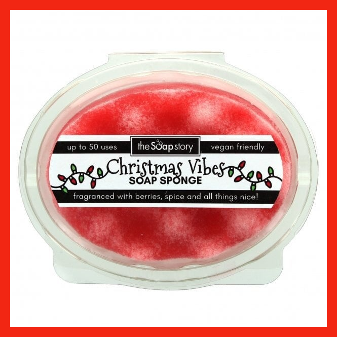 Eponge savon Ambiance de Noël