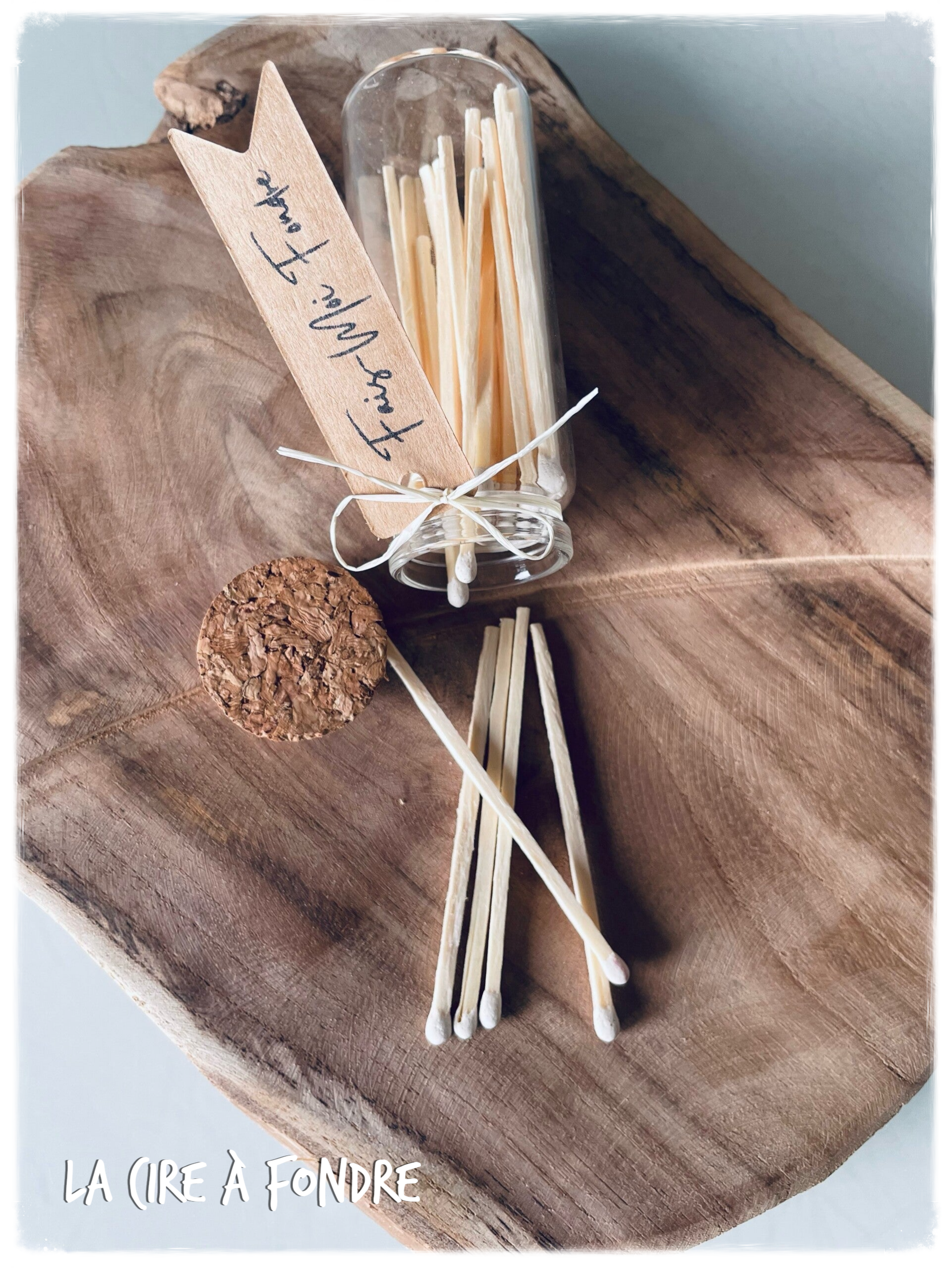 Les fioles d'allumettes