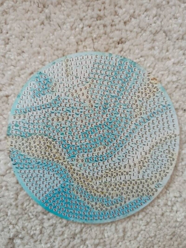 support à tasse en rond