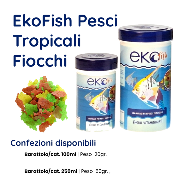 ALL PET - OLIVER - MANGIME IN FIOCCHI PER PESCI TROPICALI. SCEGLI LA TUA CONFEZI