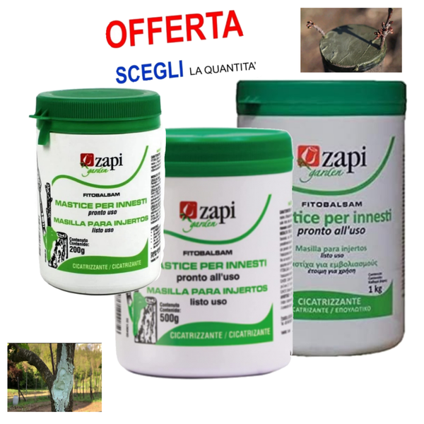 MASTICE CICATRIZZANTE ZAPI PER INNESTI SCEGLI IL TUO FORMATO