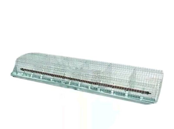 GABBIE GABBIA CONIGLI INGRASSO SEI FORI PER 12 CONIGLI CM. 183X40XH30