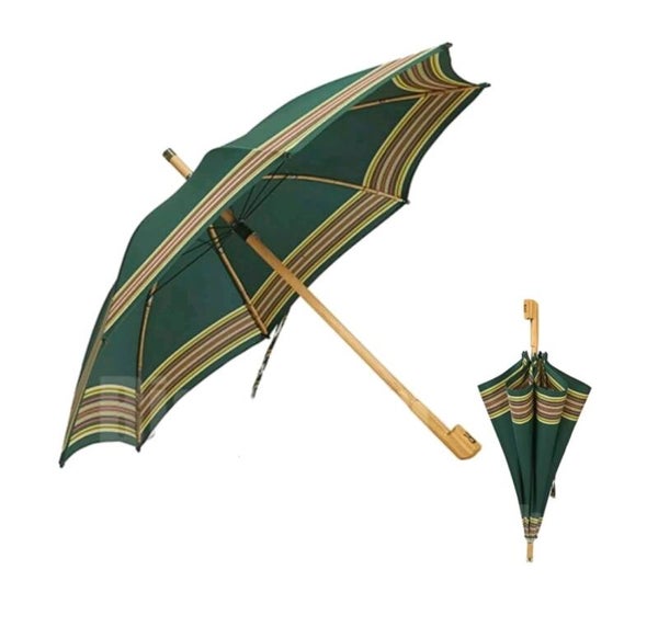 OMBRELLO DA PASTORE BALZATO CON MANICO DRITTO PER APPOSTAMENTI - DIAMETRO 140 CM