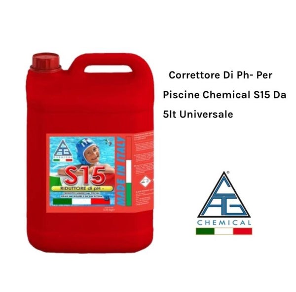 LIQUIDO CORRETTORE PH- 5LT MENO MINUS  RIDUTTORE PER ACQUA  PISCINA PULIZIA 5LT