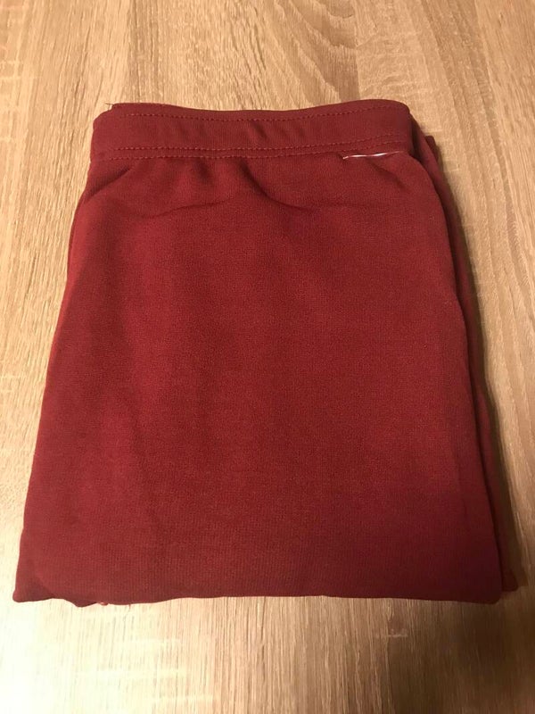 COMFORT GEVOERDE LEGGING -BORDEAUX