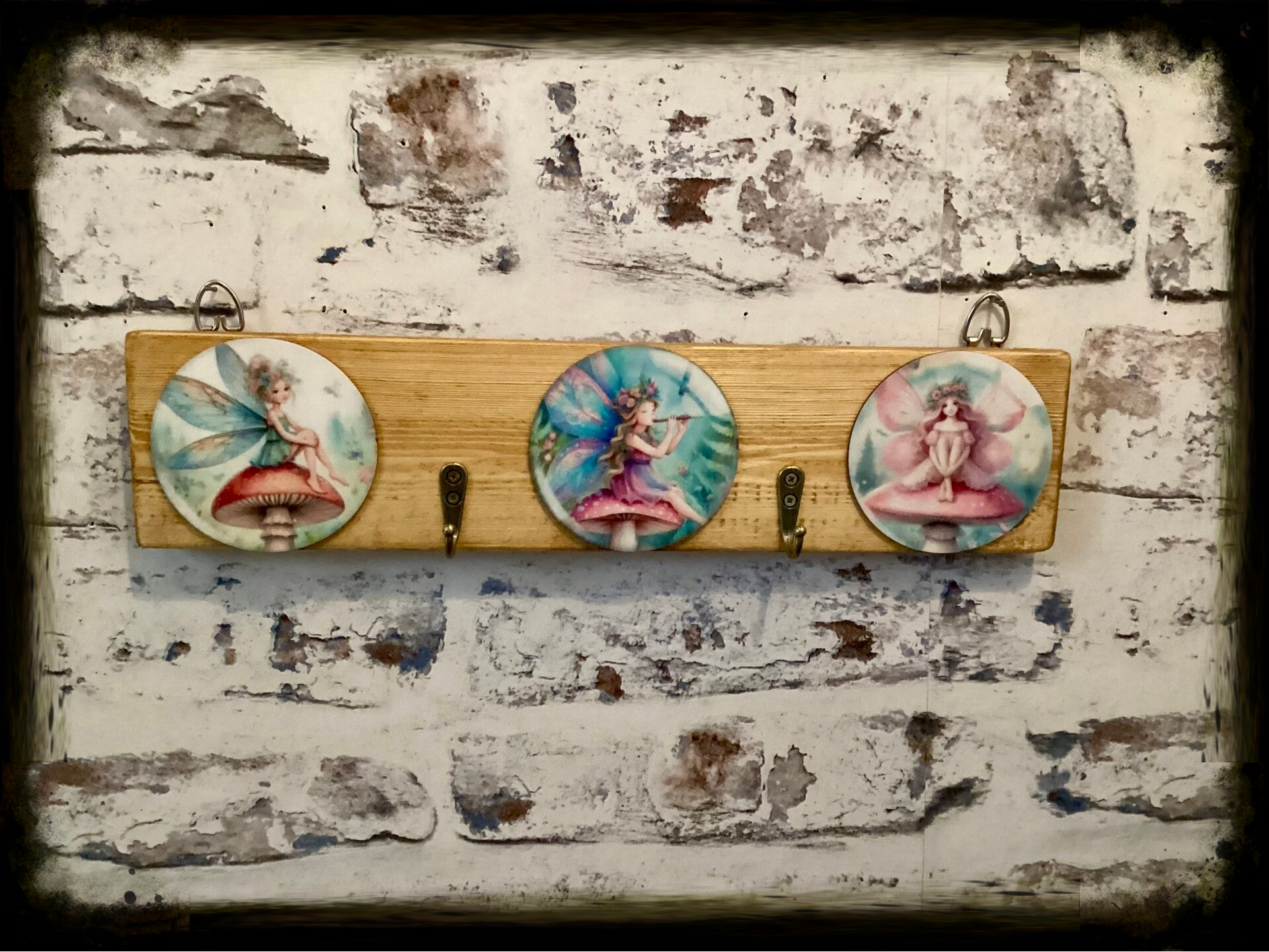 Childs 2 hook coat hanger