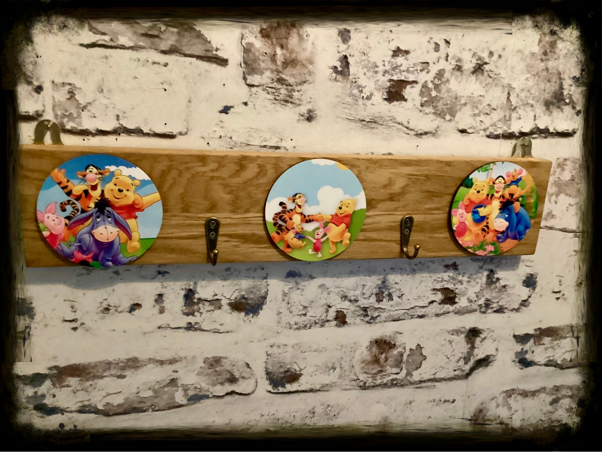 Childs 2 hook coat / bag hanger