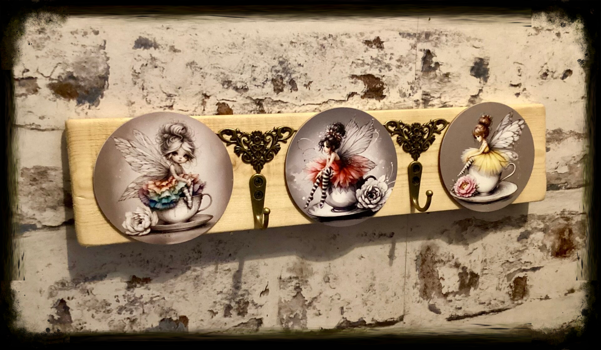 Childs 2 hook coat hanger