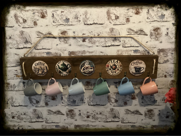 6 hook cup / mug hanger