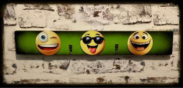 Childs 2 hook coat hanger