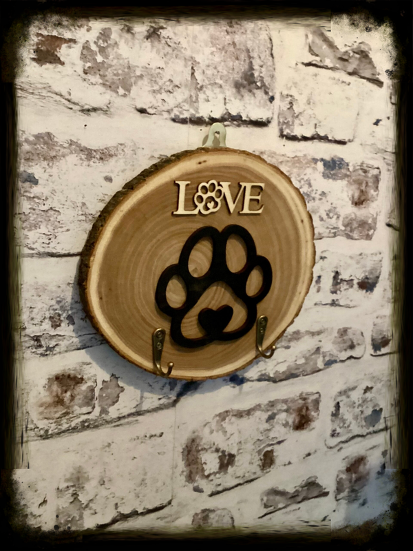 2 hook dog lead hanger