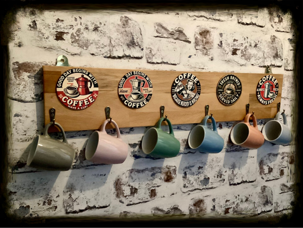 6 hook cup / mug hanger