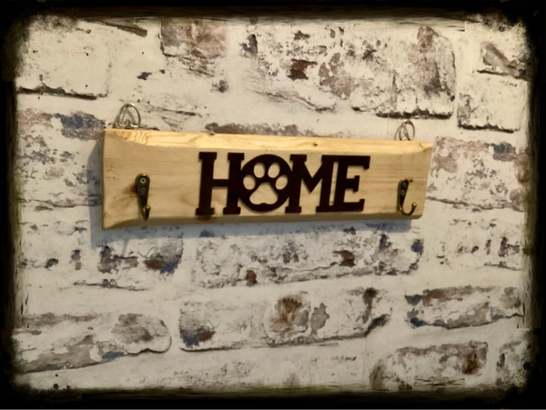 2 hook dog lead hanger