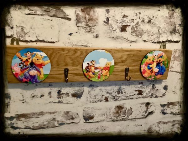 Childs 2 hook coat / bag hanger