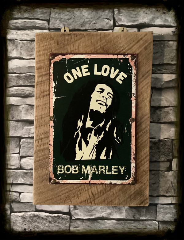 Reclaimed Oak wood rustic wall hanging