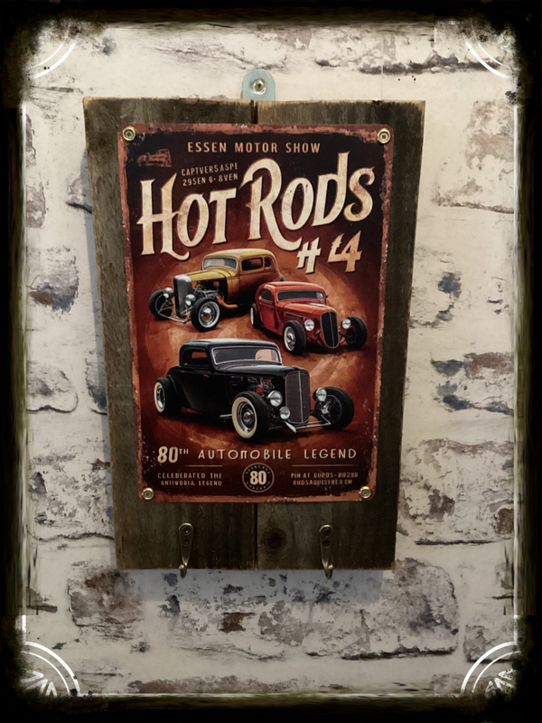 Hot Rod Legends wall hanging