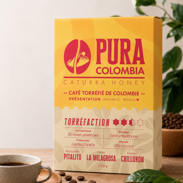 Caturra Honey 250g moulu