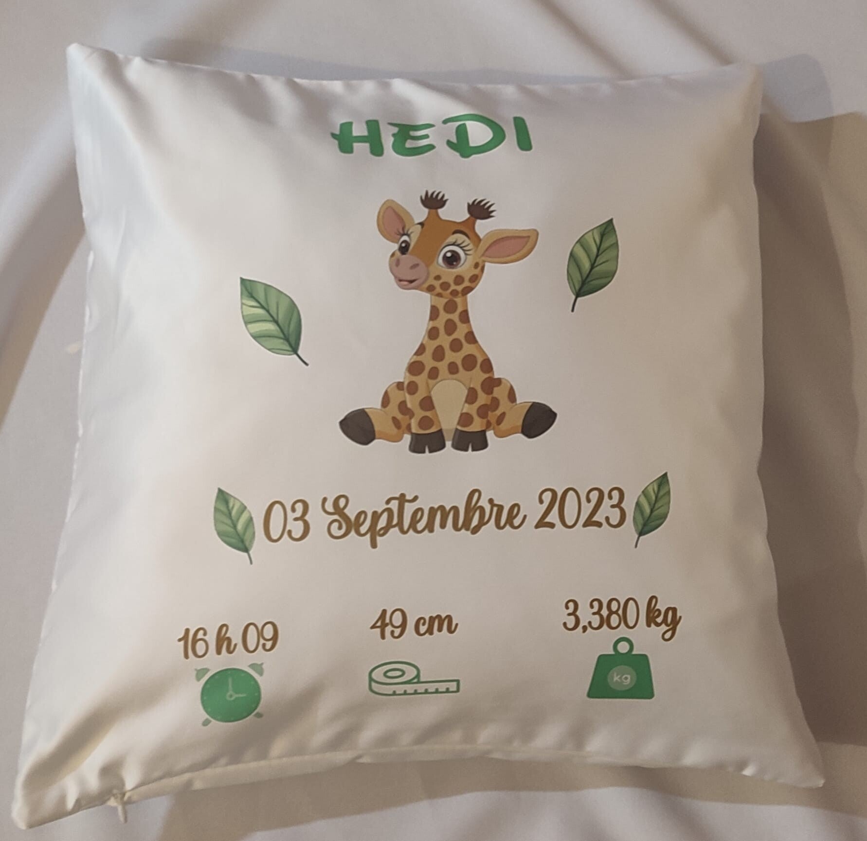 coussin 40/40 cm