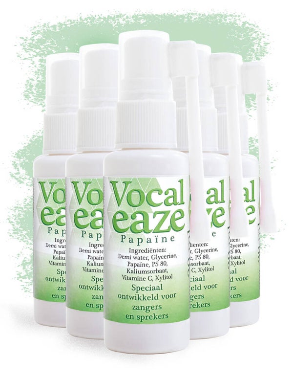 Vocal eaze Papaïne 5 Flacons VOORDEEL