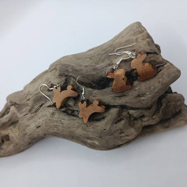 Boucles d'oreilles lapin
