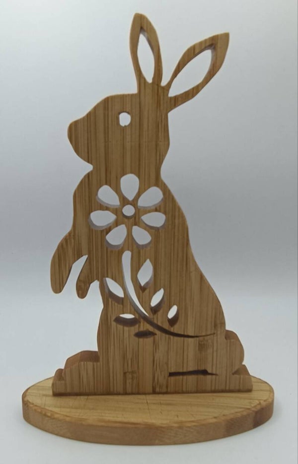 Lapin découpe Fleurie