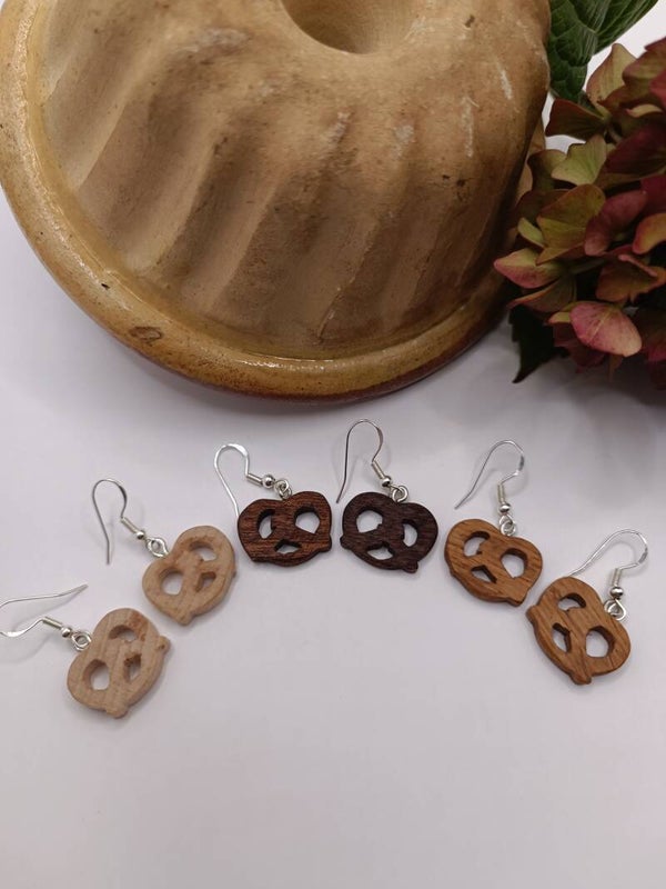 Boucles d'oreilles Bretzel