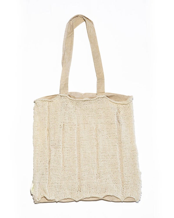 Shopper rivestita in lana abruzzese