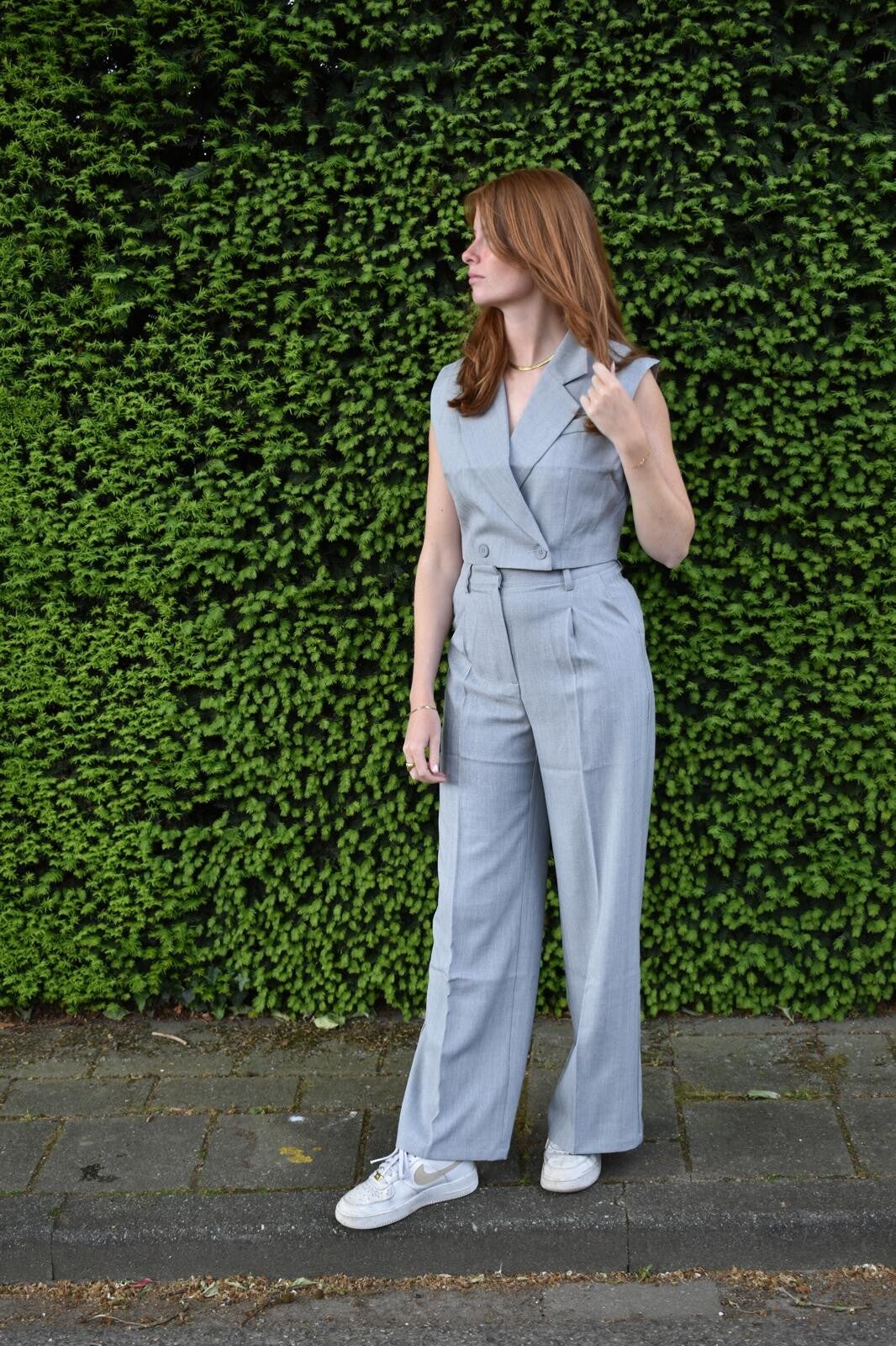 Fien set licht grijs