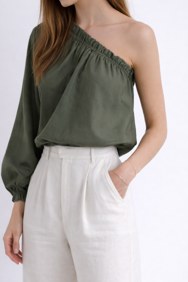 One shoulder