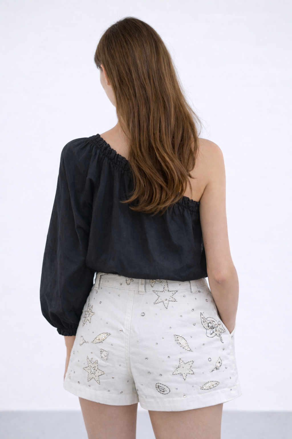One shoulder