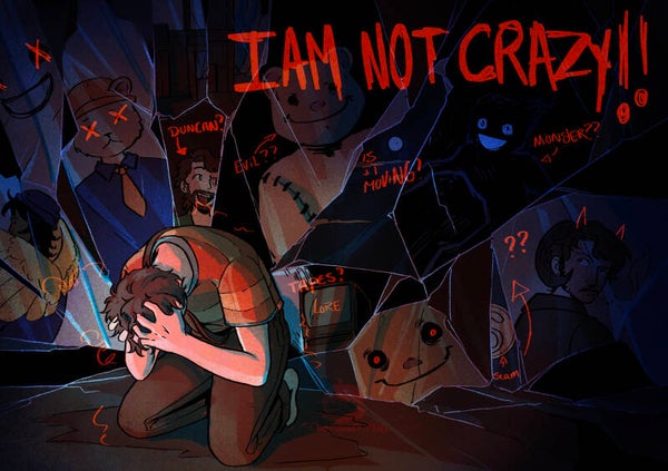 I AM NOT CRAZY!! - Signed A2 Poster