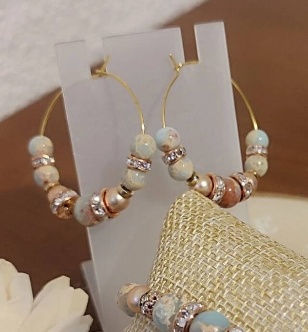 Boucles d'oreilles "Shoushana"