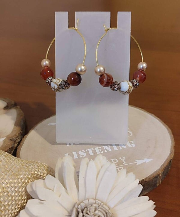 Boucles d'oreilles "Agata"