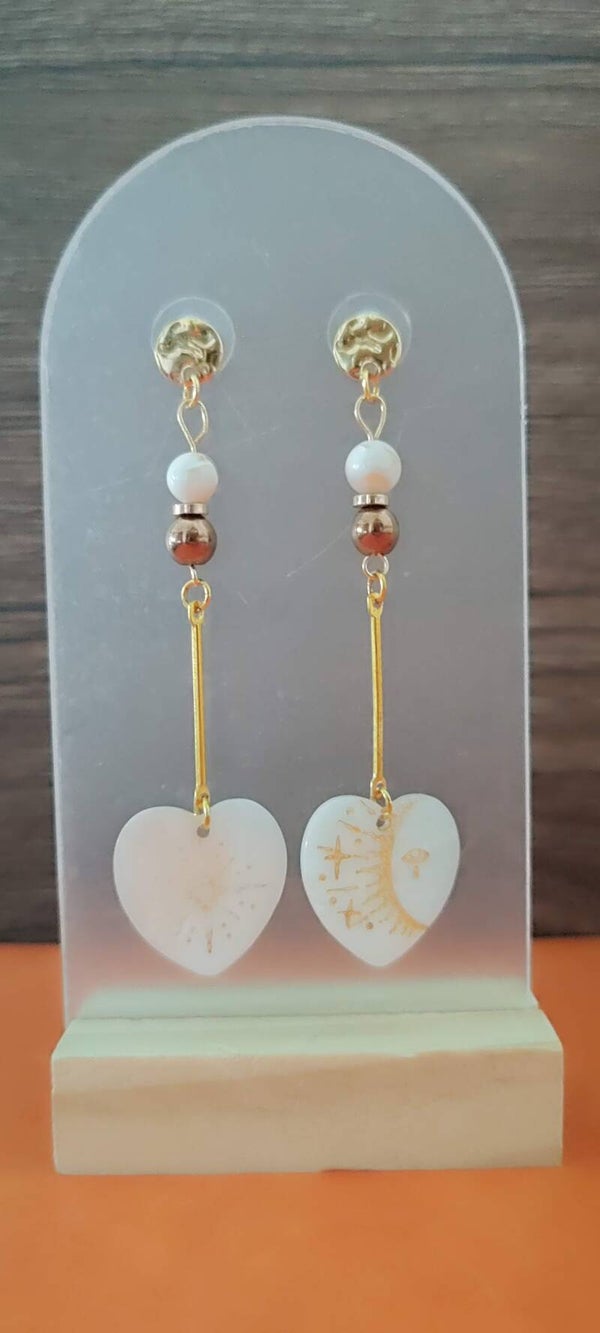 Boucles d'oreilles "Nacra"