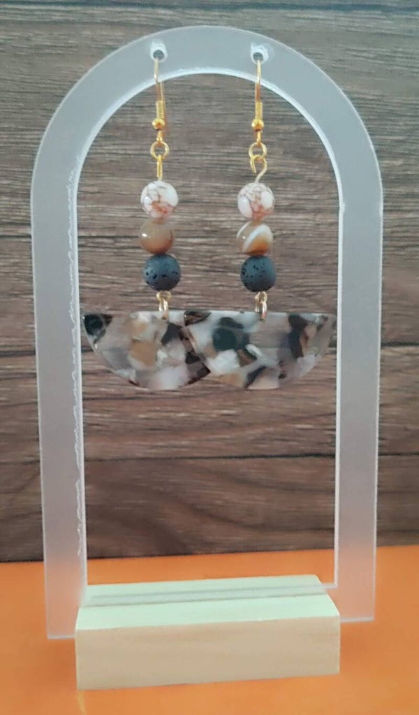 Boucles d'oreilles "Volcania"