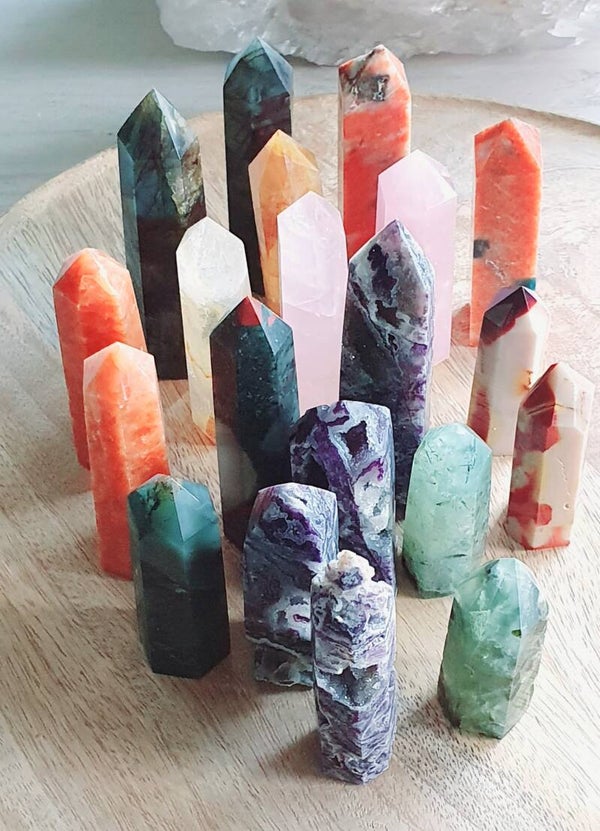 Edelsteen Obelisk Punt (diverse)